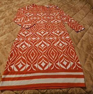 Orange Michael Kors dress